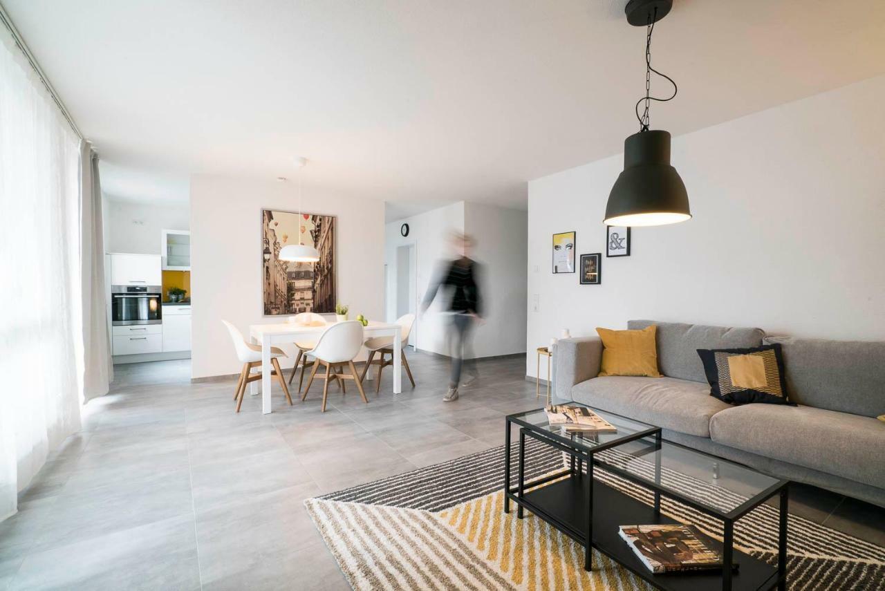 Apartwehr Business&Ferien Apartment Gelb Kültér fotó